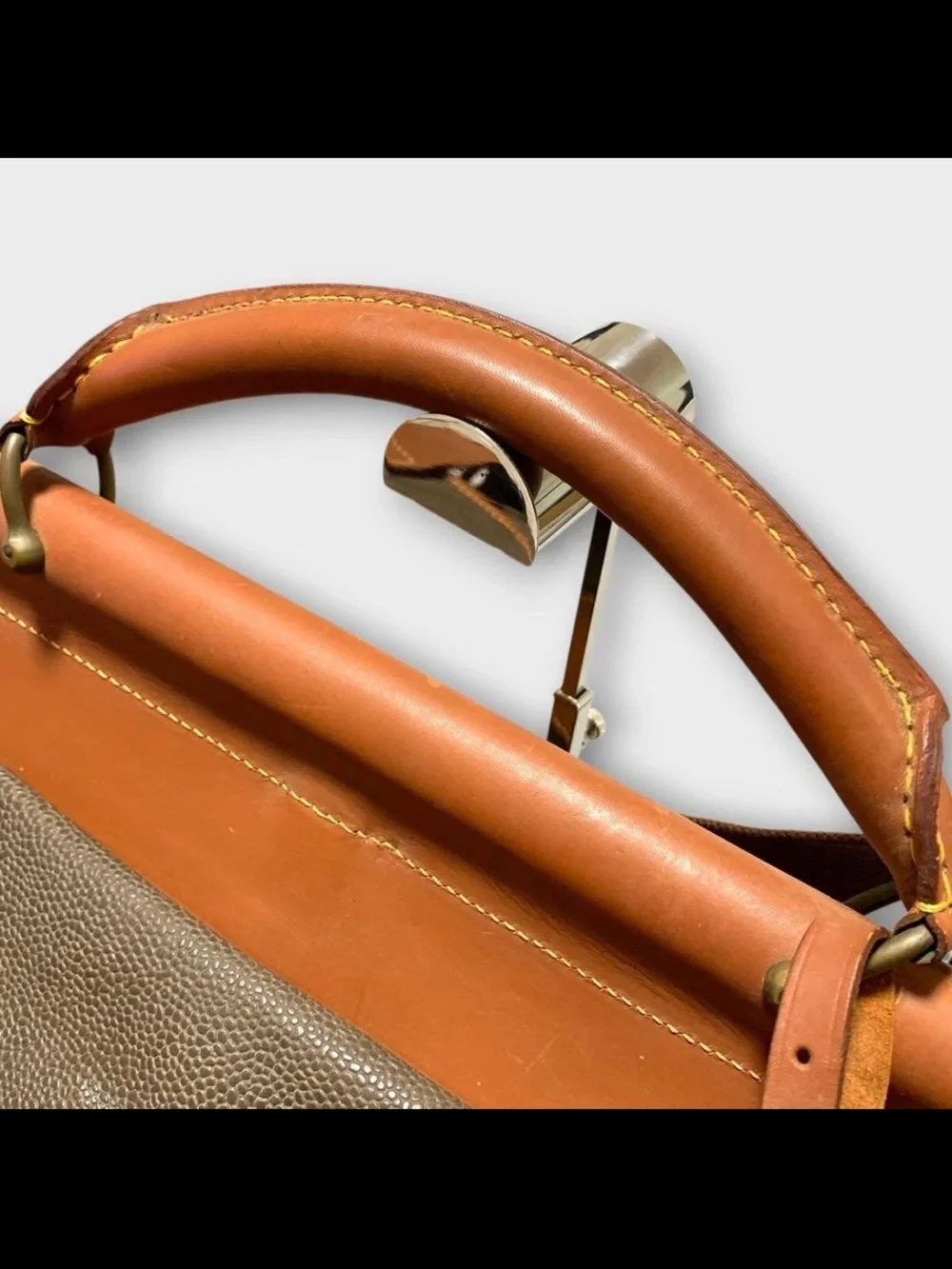Mulberry briefcase olive